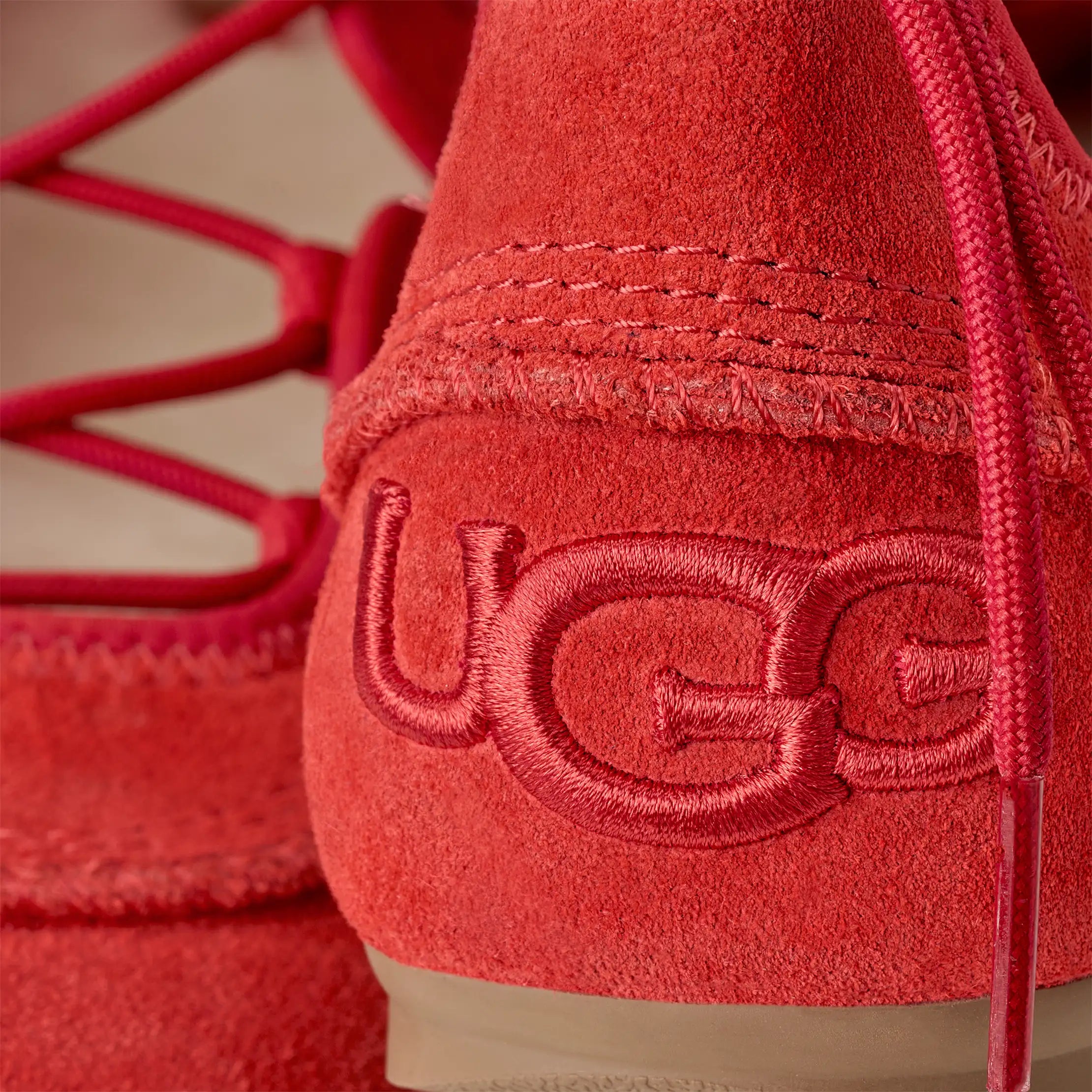 Women's Quill Ballet Sneaker - RED PEPPER