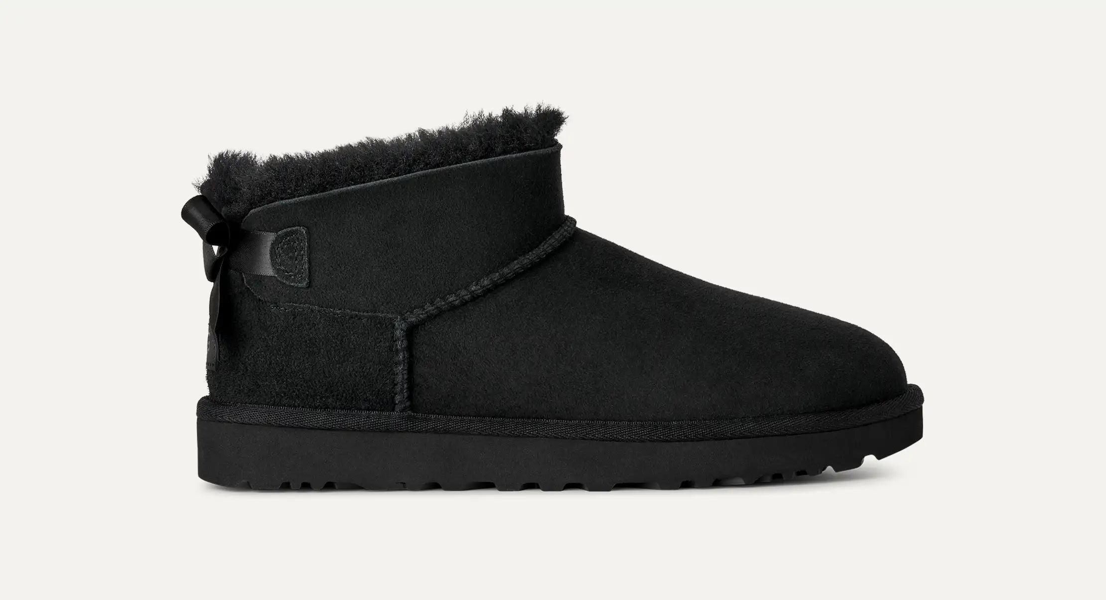 Women's Ultra Mini Bailey Bow - BLACK