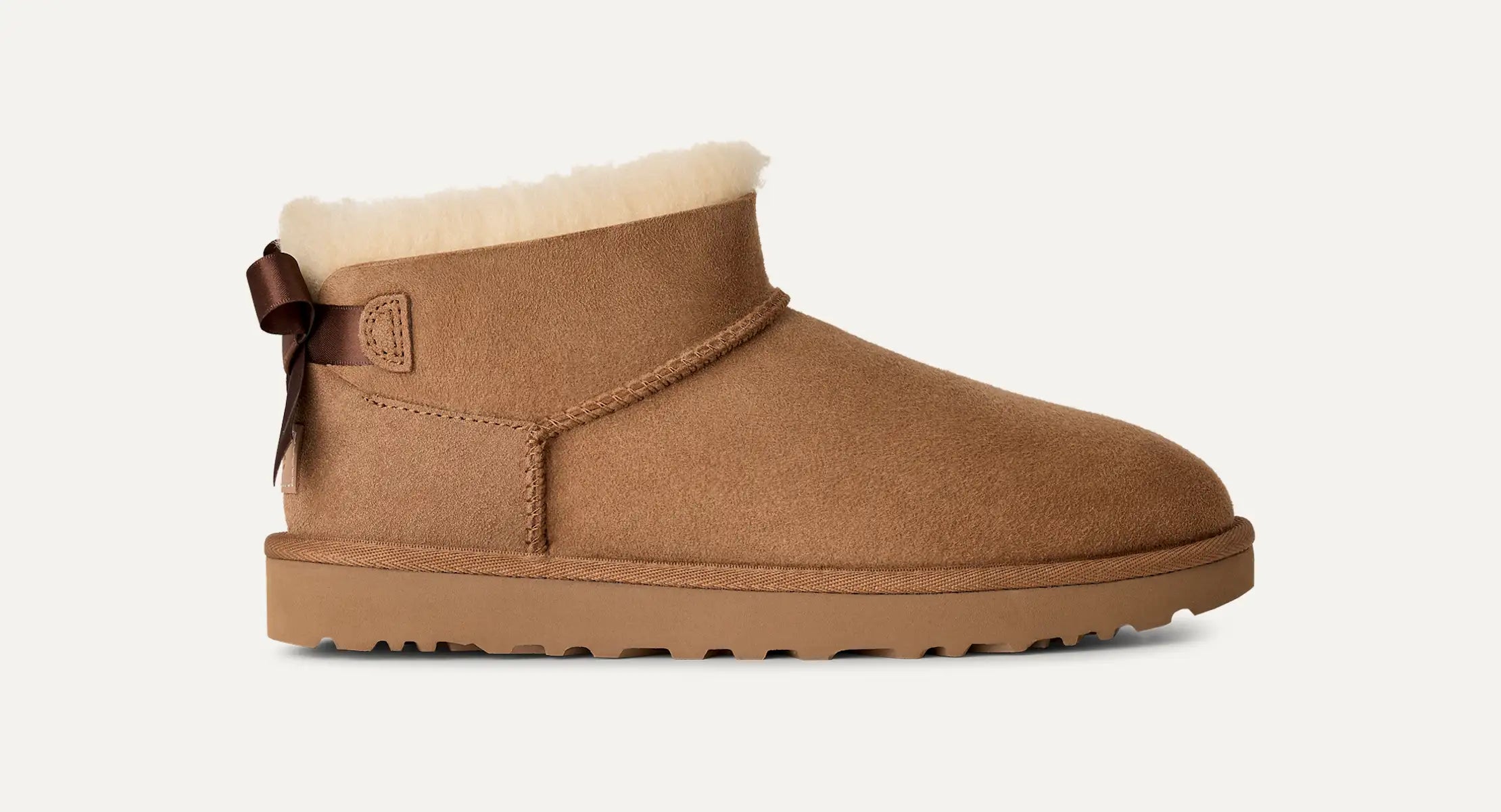 Women's Ultra Mini Bailey Bow - CHESTNUT