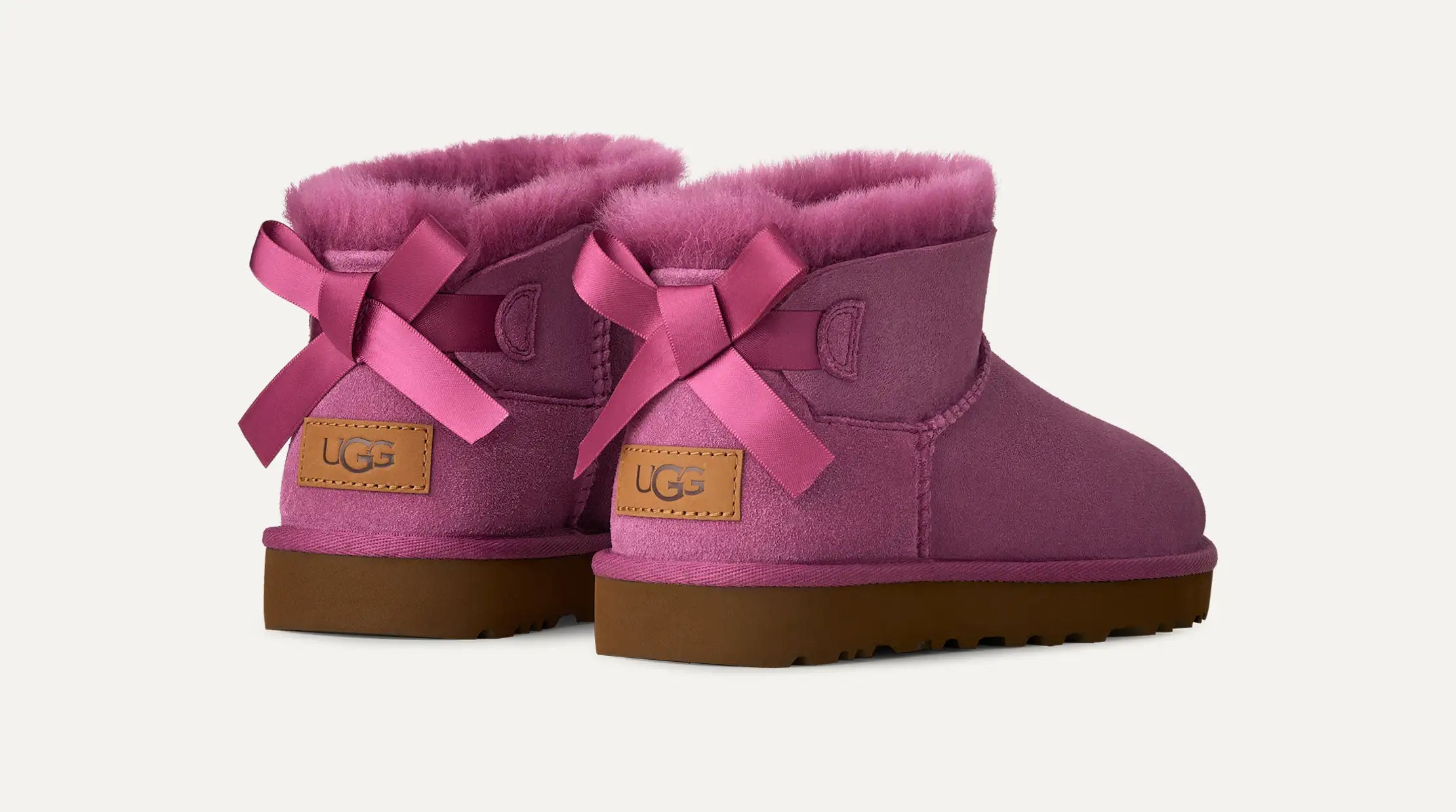 Women's Ultra Mini Bailey Bow - DARK WINTERBERRY
