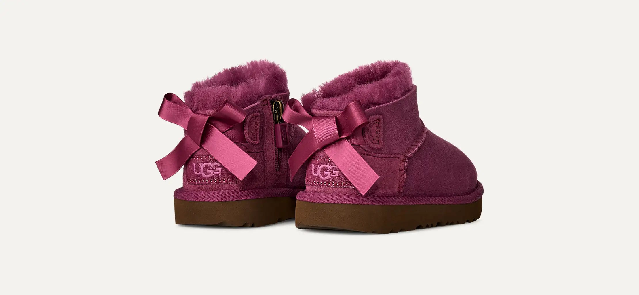 Toddlers' Ultra Mini Bailey Bow - DARK WINTERBERRY
