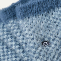 Women's Enlie Crew - TAHOE BLUE / SKY BLUE CHECK