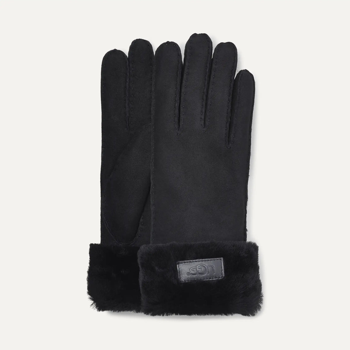 Women's Turn Cuff Glove - BLACK
