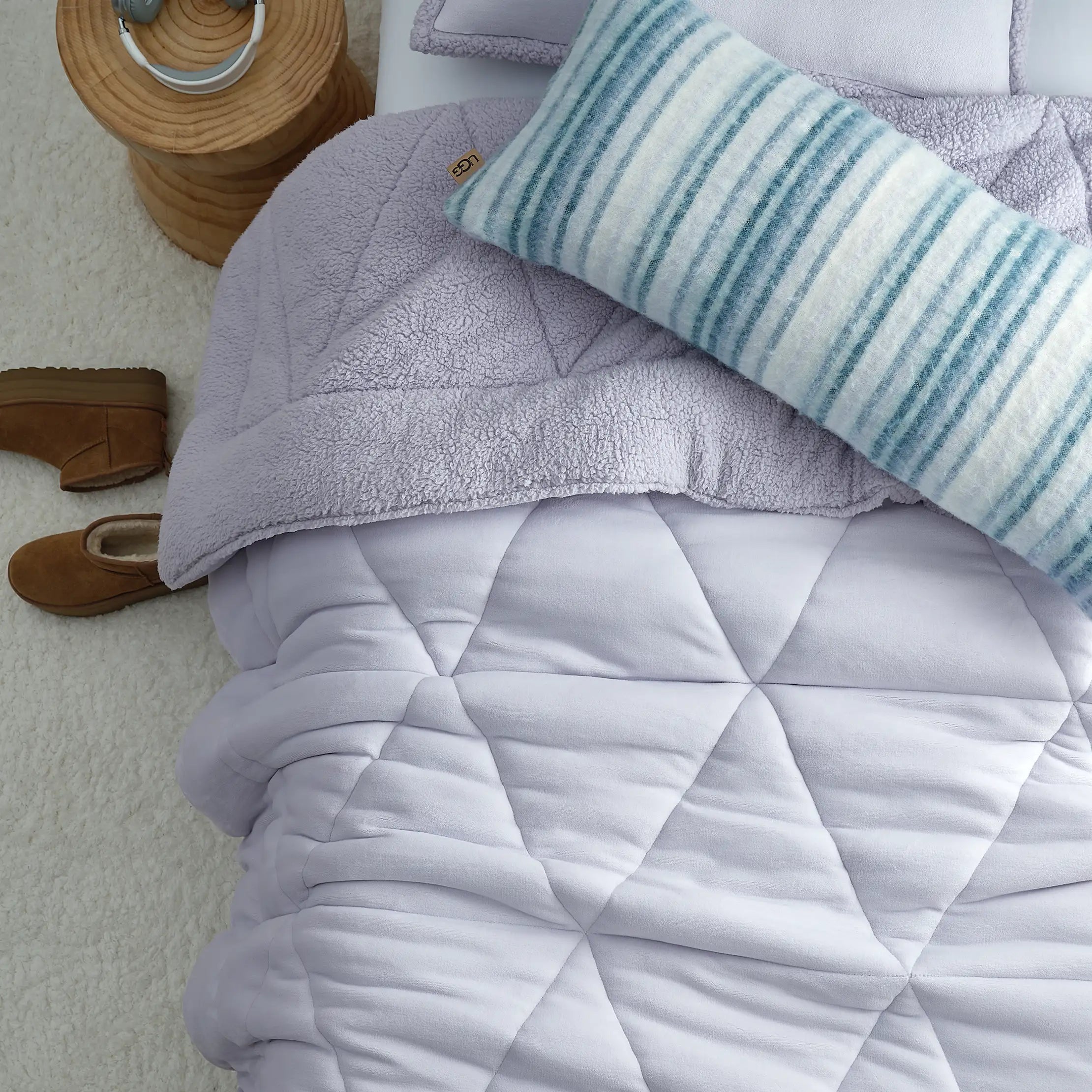 Home Avery Comforter Set Twin/TXL - LILAC HINT