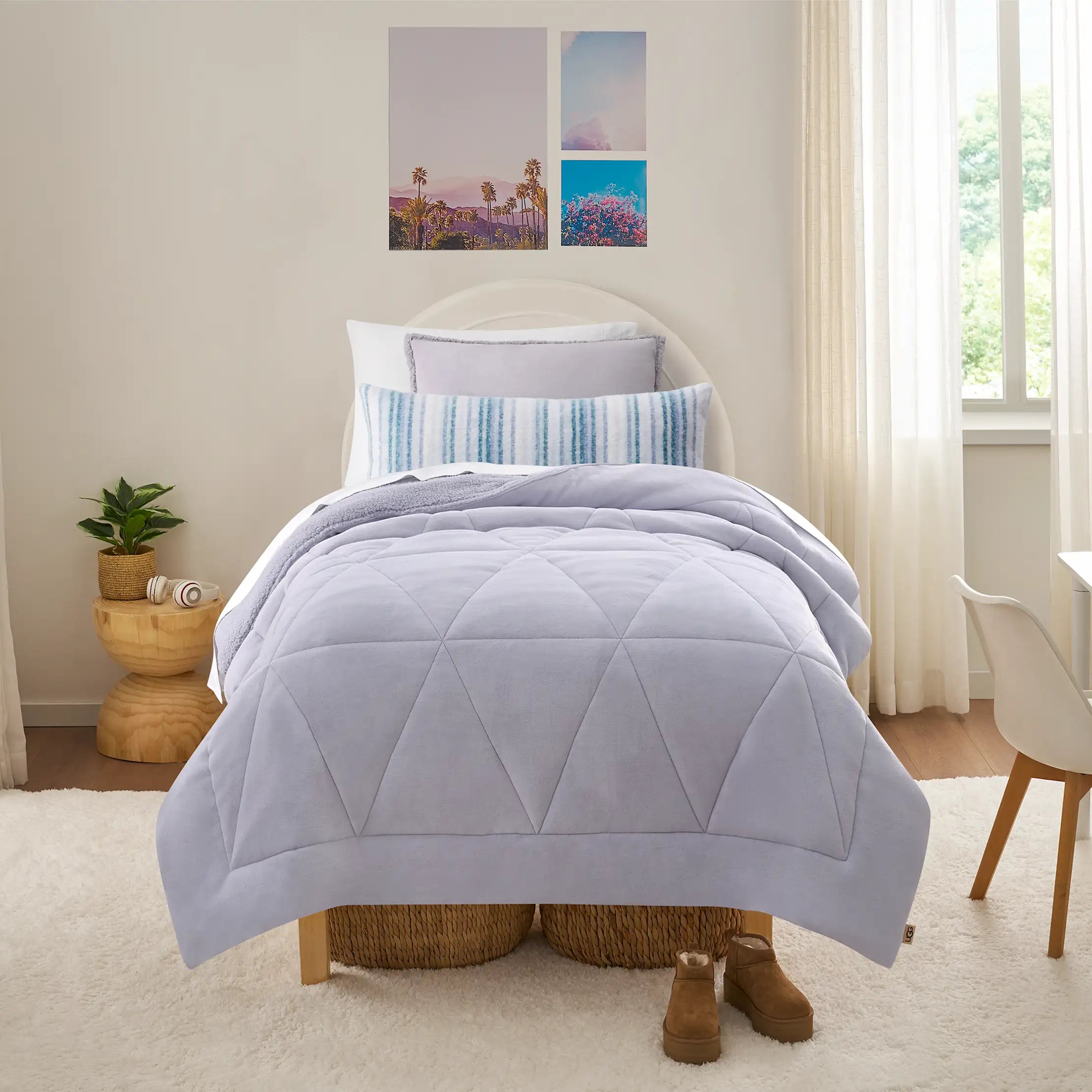 Home Avery Comforter Set Twin/TXL - LILAC HINT