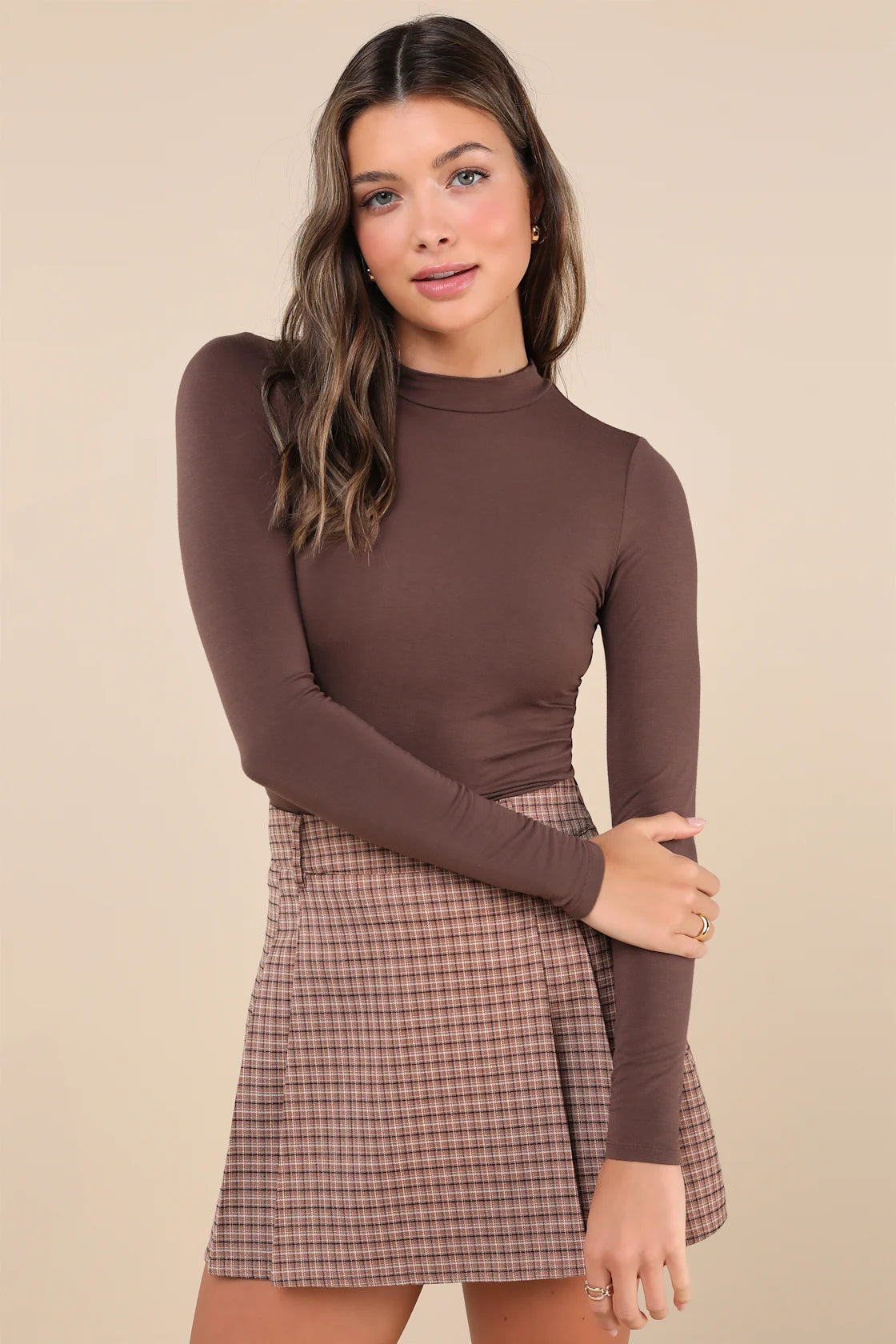 Anything is Posh-ible Dark Red Top