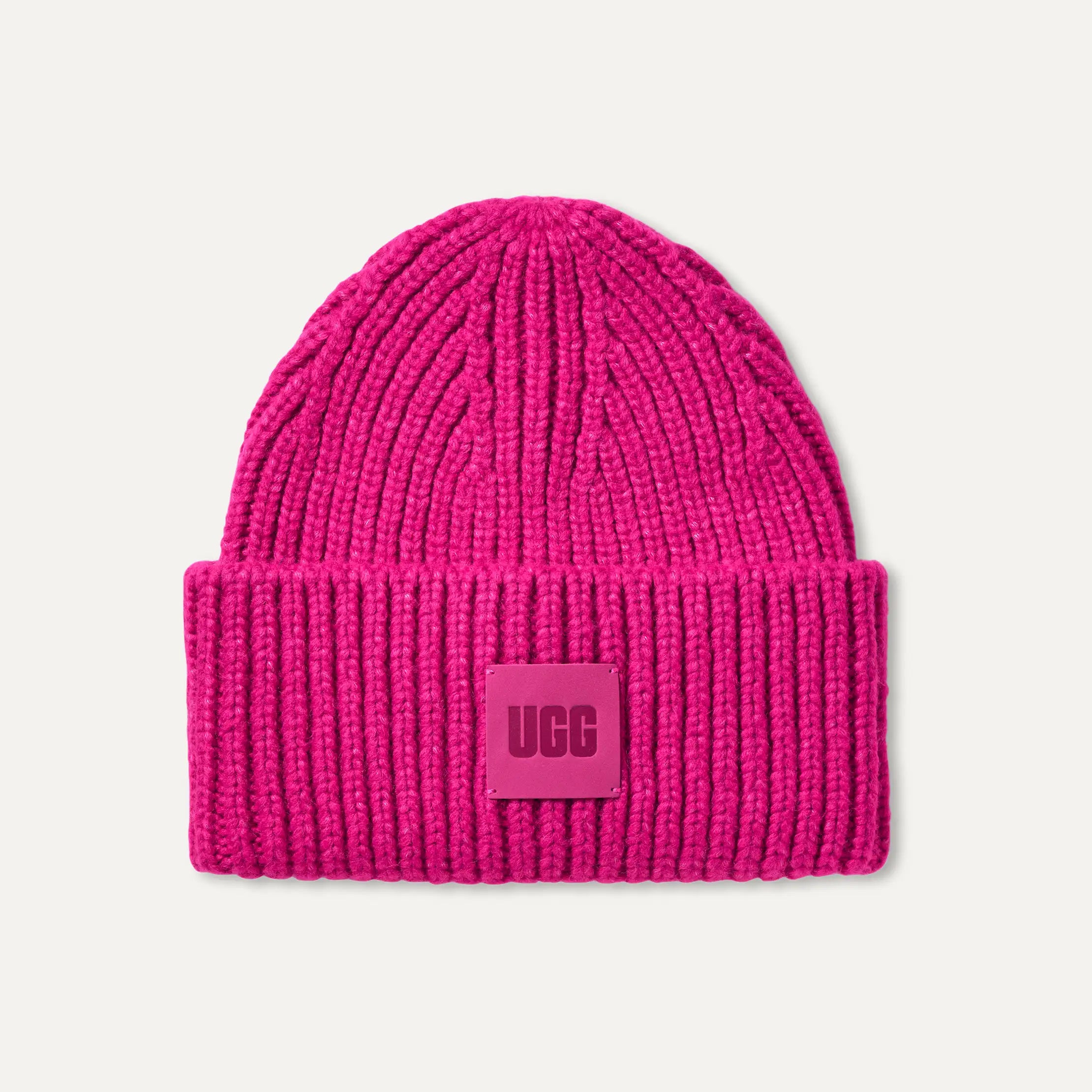 Women's Chunky Rib Beanie - VELVET RIBBON