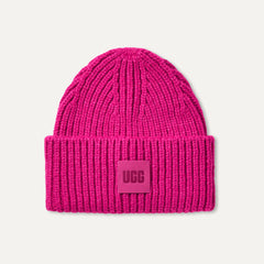 Women's Chunky Rib Beanie - VELVET RIBBON