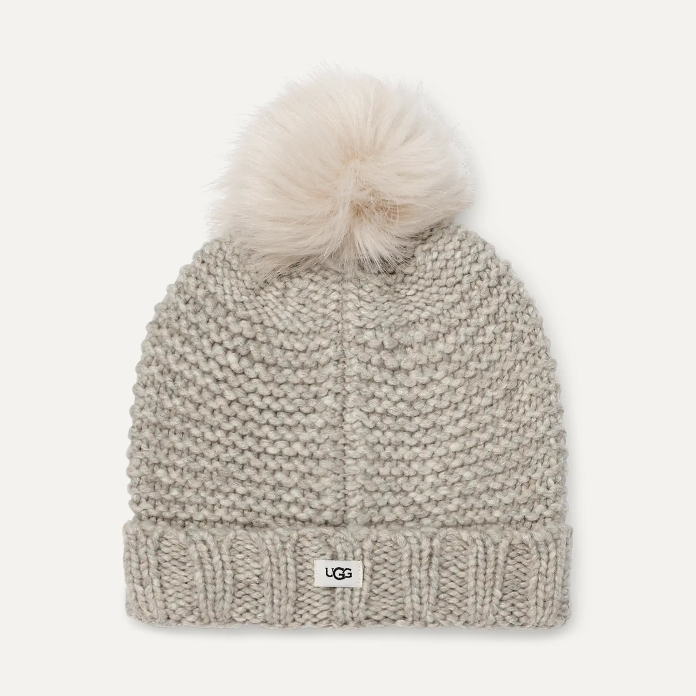 Toddlers / Big Kids' Knit Mitten & Hat Set - LIGHT GREY