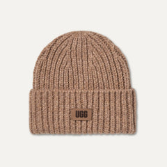 Kids' Chunky Rib Beanie - CAMEL
