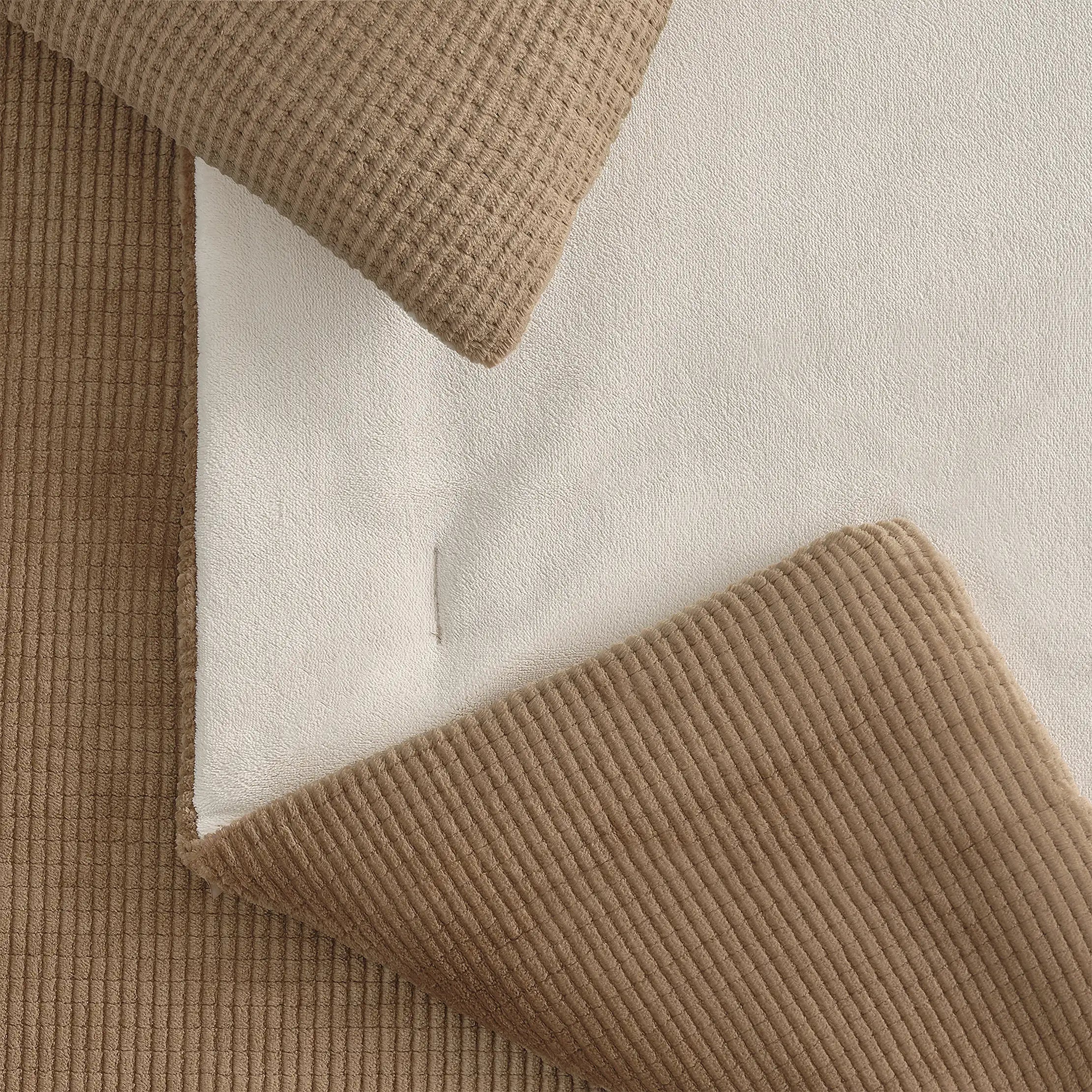 Home Brody Comforter Set King - CHESTNUT