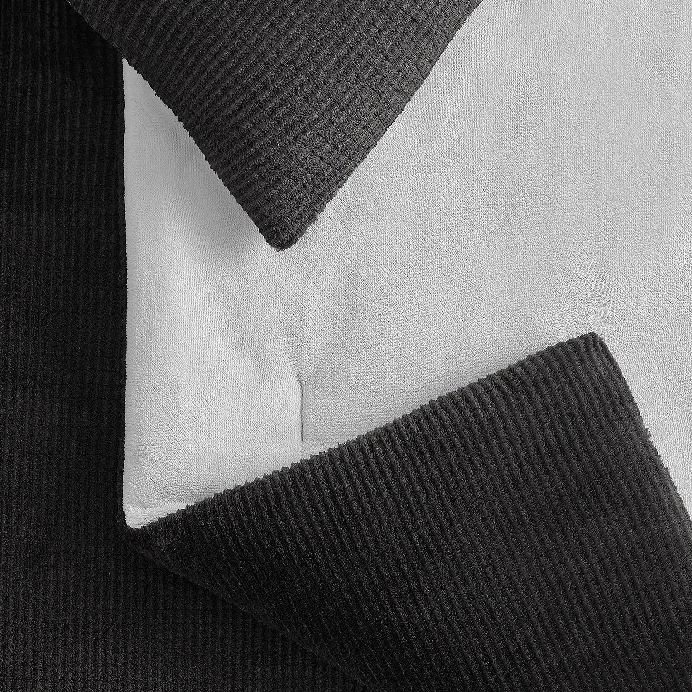 Home Brody Comforter Set King - CHARCOAL