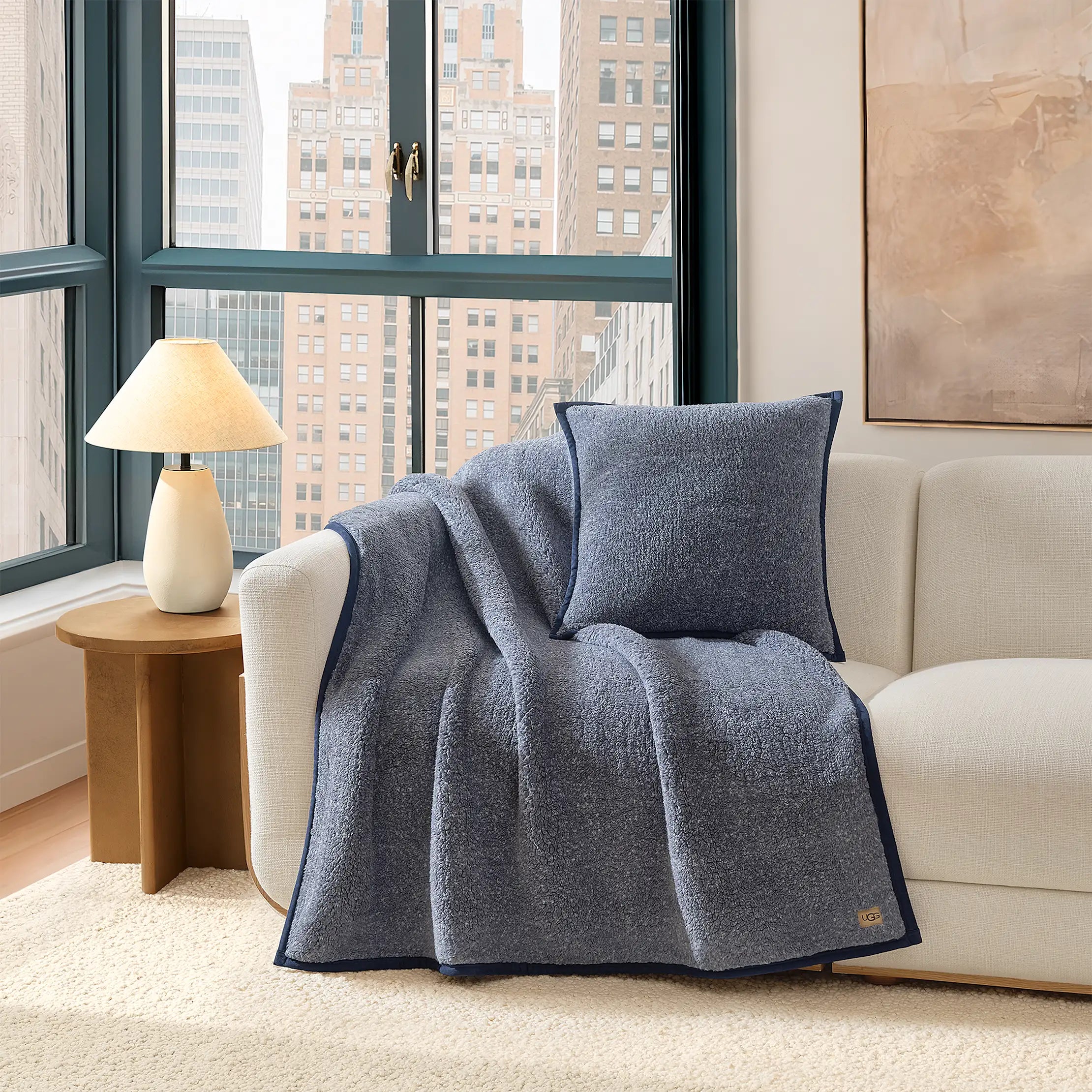 Home Classic UGGfluff Throw 50" x 70" - OCEAN