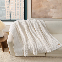 Home Adalee XL Throw 90"x92" - NATURAL
