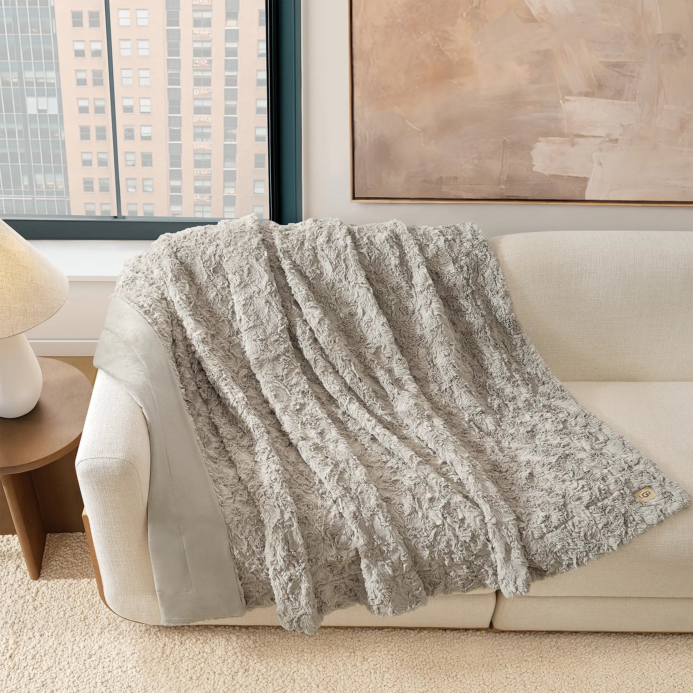Home Adalee XL Throw 90"x92" - SEAL