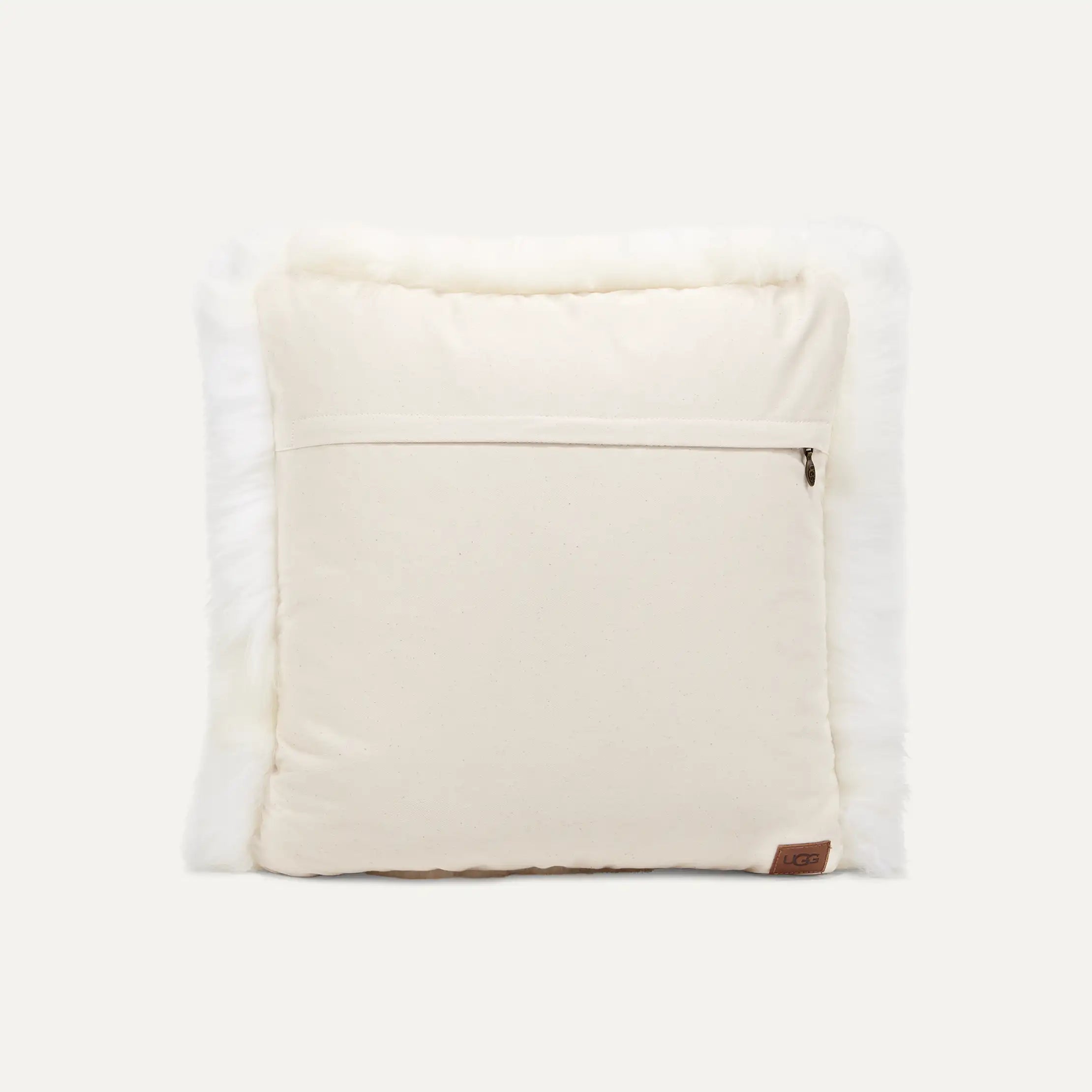 Home Sheepskin Pillow - NATURAL