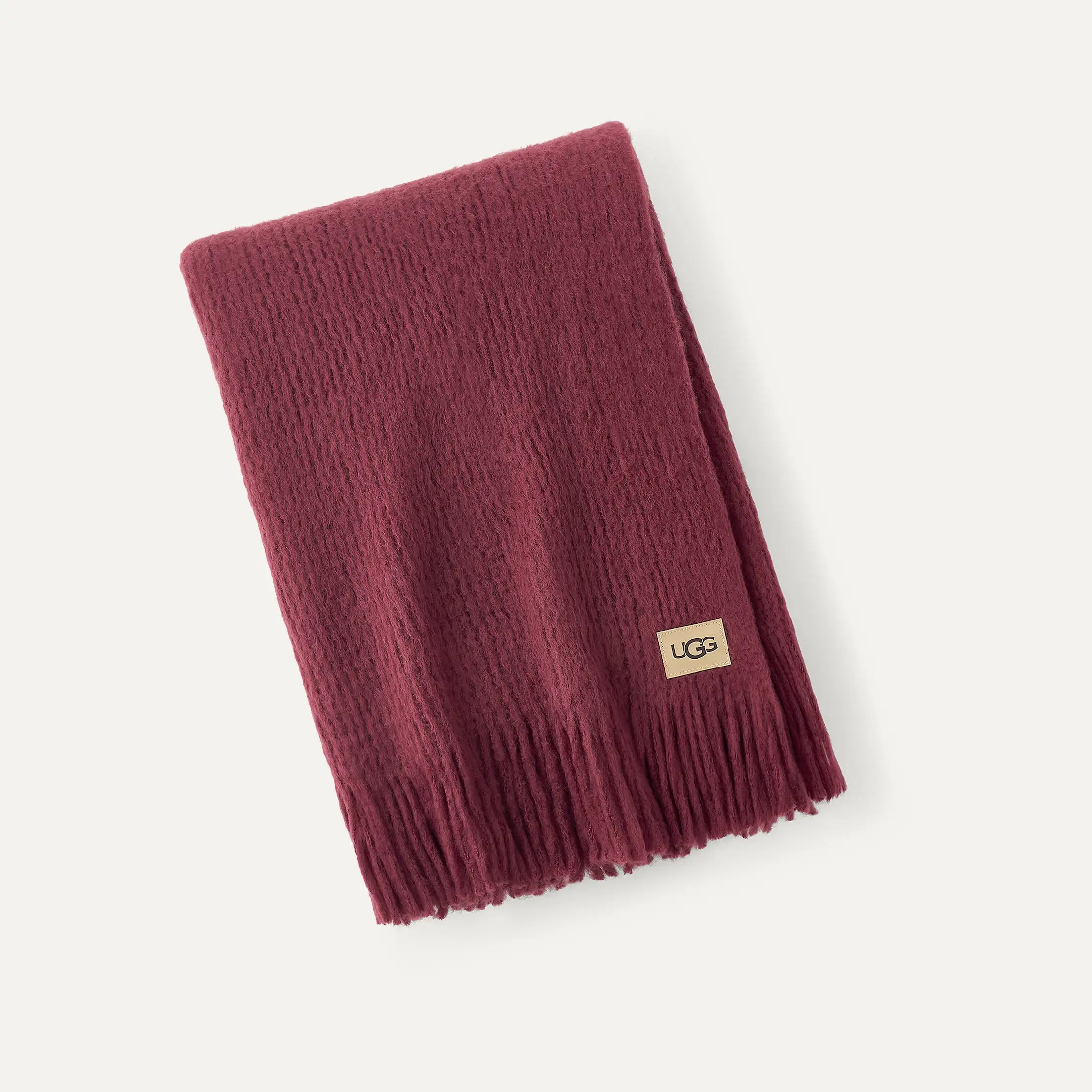 Home Margot Throw 50" x 70" - COFFEE BERRY