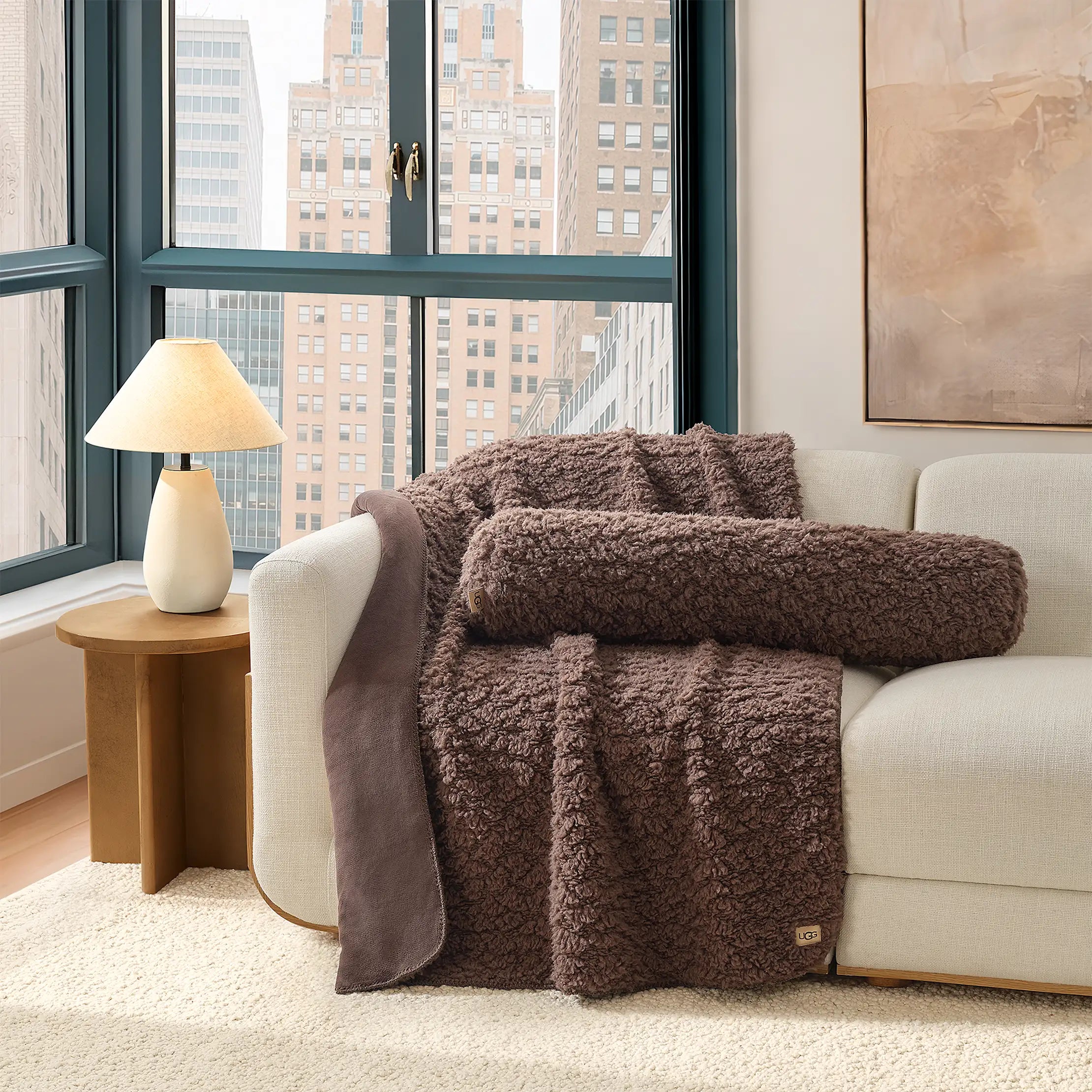 Home Shira Throw 50" x 70" - ALLSPICE