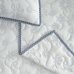 Home Botanic Quilt Set T/TXL - SNOW / LILAC HINT