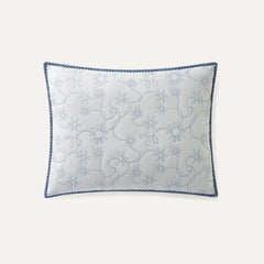 Home Botanic Quilt Set Queen - SNOW / LILAC HINT