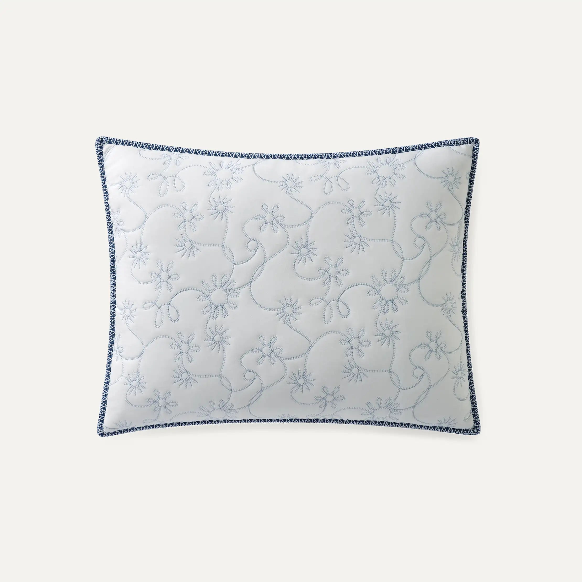 Home Botanic Quilt Set King - SNOW / LILAC HINT