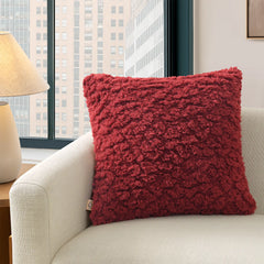Home Shira Pillow 24"x24" - COFFEE BERRY