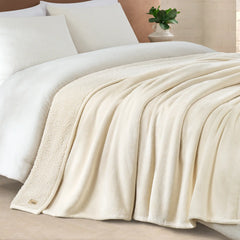 Home Avery XL Throw 90"x92" - BIRCH