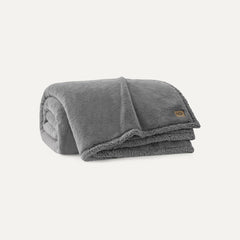 Home Cynthia XL Throw 90"x92" - SEAL GREY