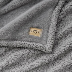 Home Cynthia XL Throw 90"x92" - SEAL GREY