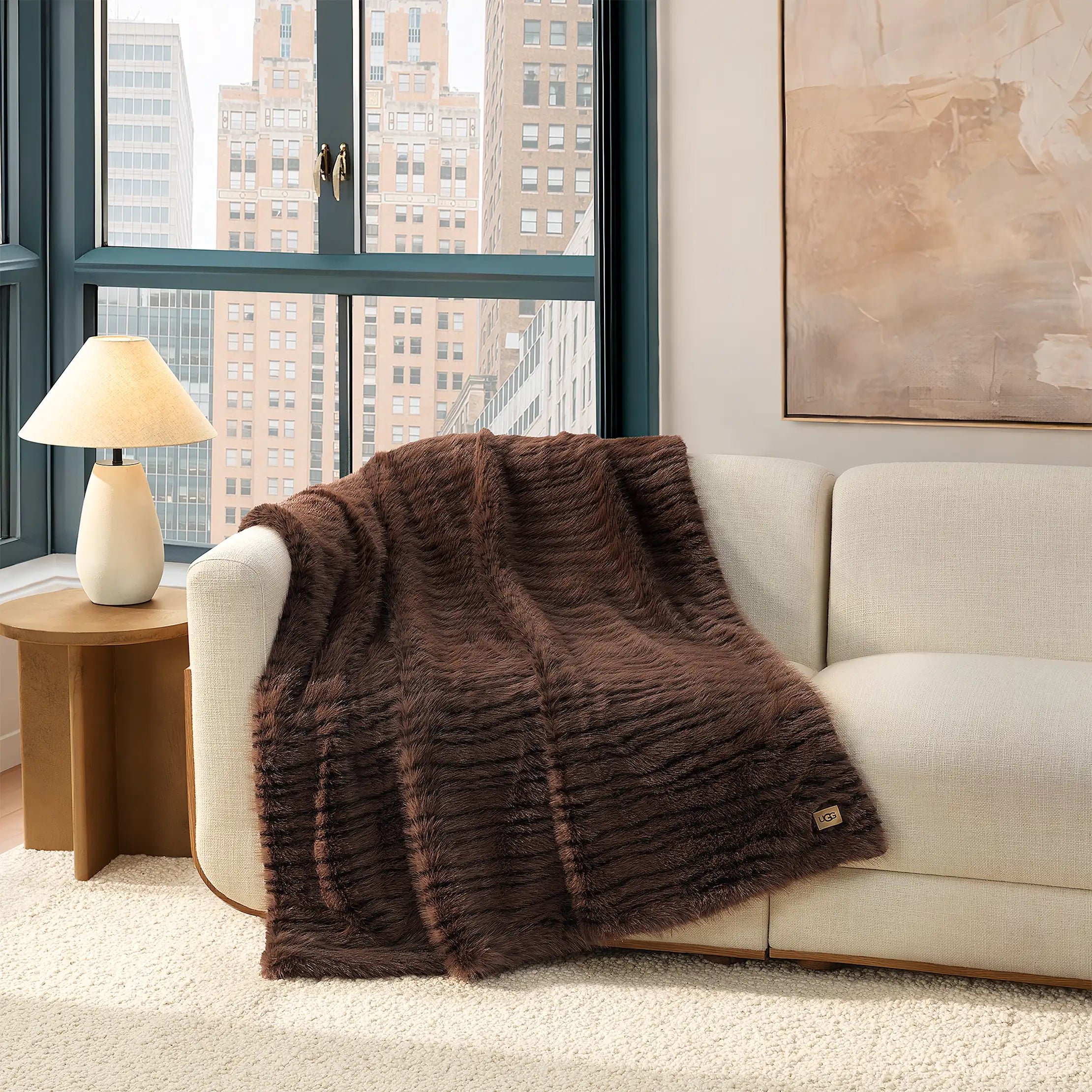 Home Petra Throw 50"x70" - ALLSPICE