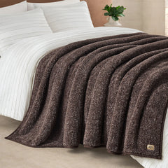 Home ClassicUGGfluff XL Throw 90x92 - BURNT CEDAR