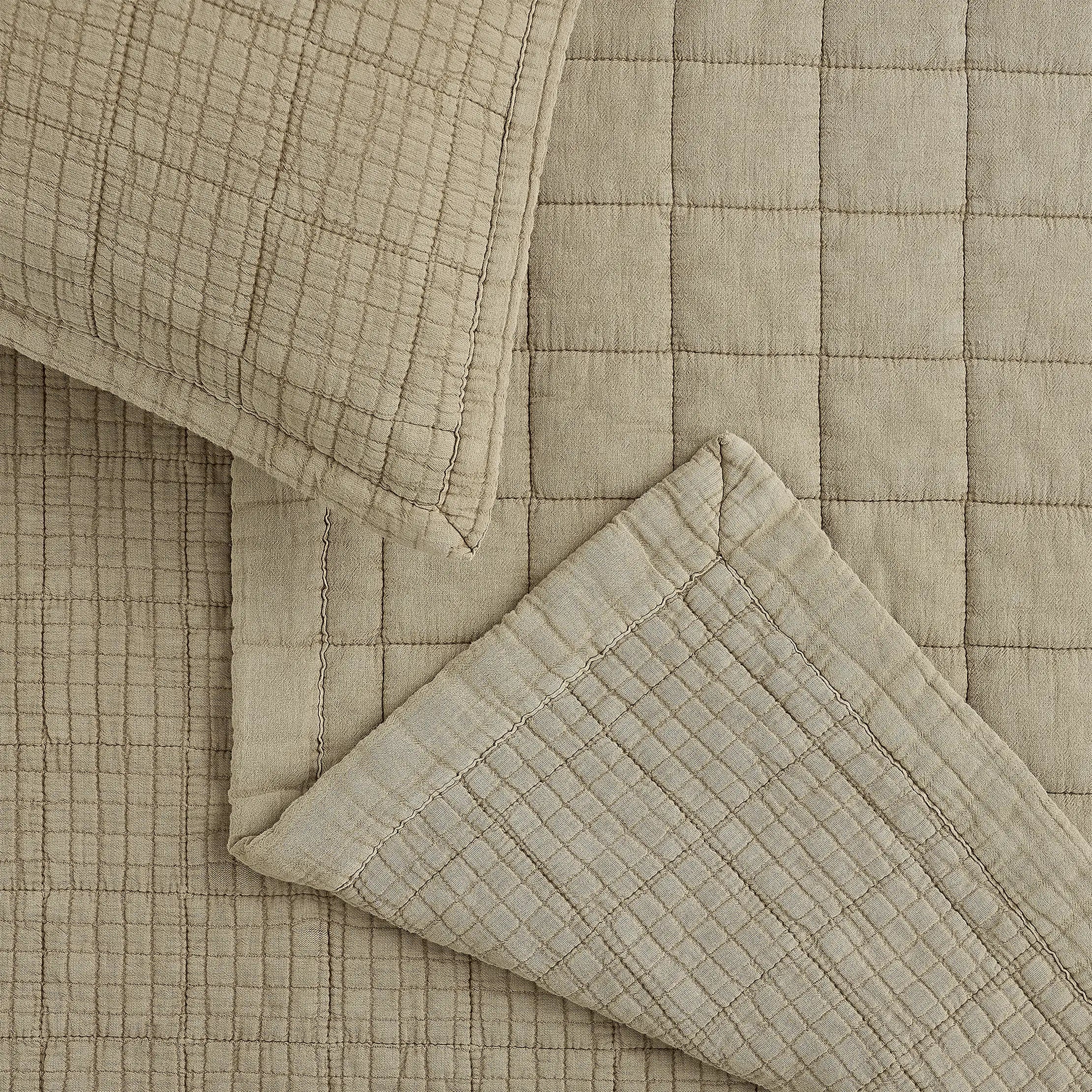 Home Campo Comforter Set F/Q - MUSTARD SEED