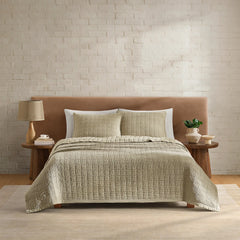 Home Campo Comforter Set F/Q - MUSTARD SEED
