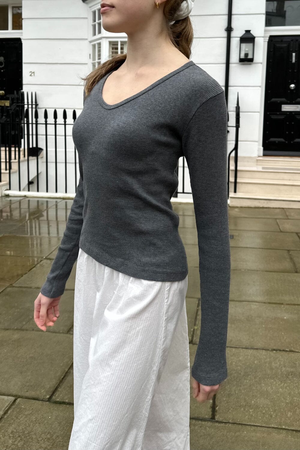 Josephine Ribbed Top