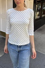 Jennie Polka Dots Top