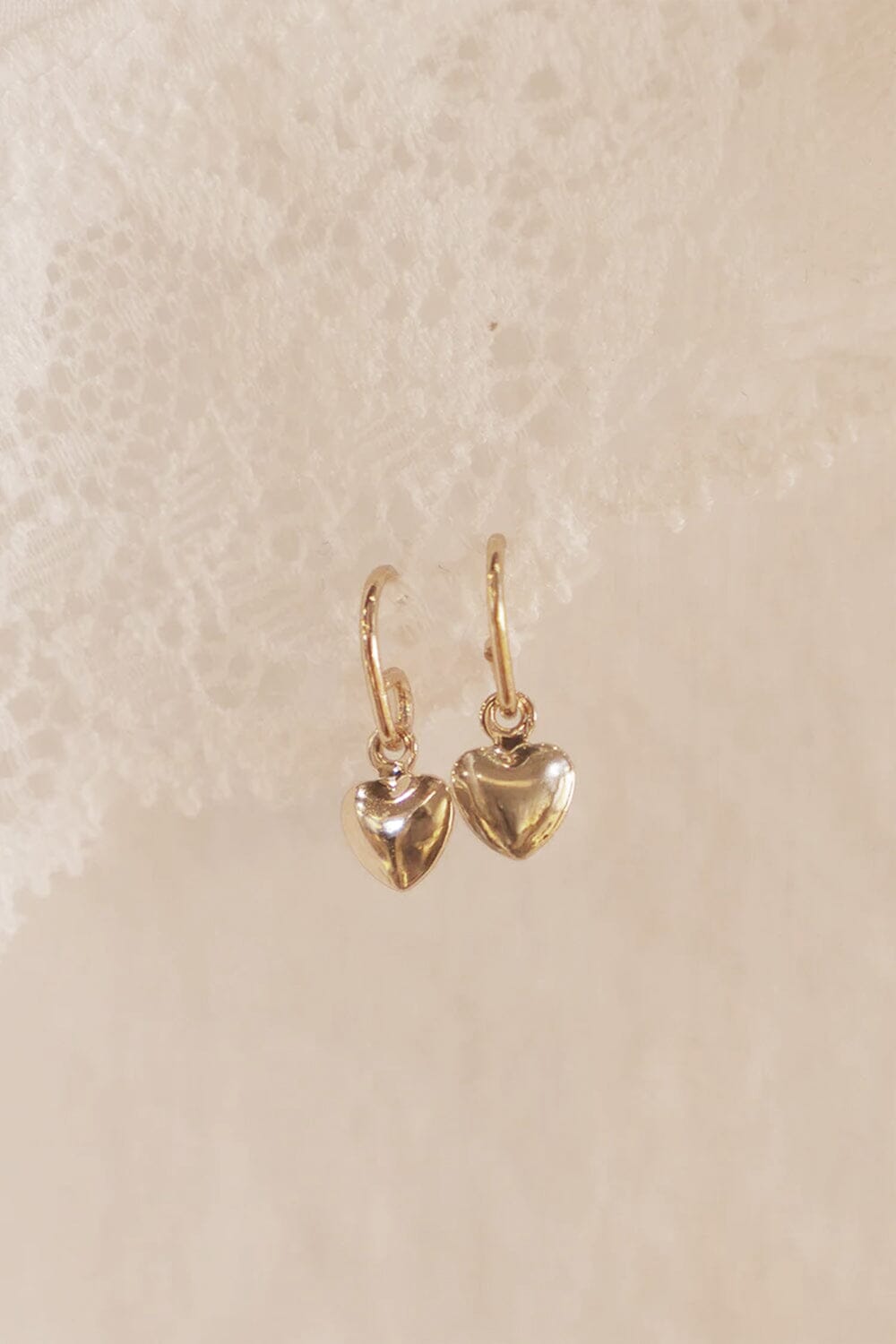 Heart Charm Earrings