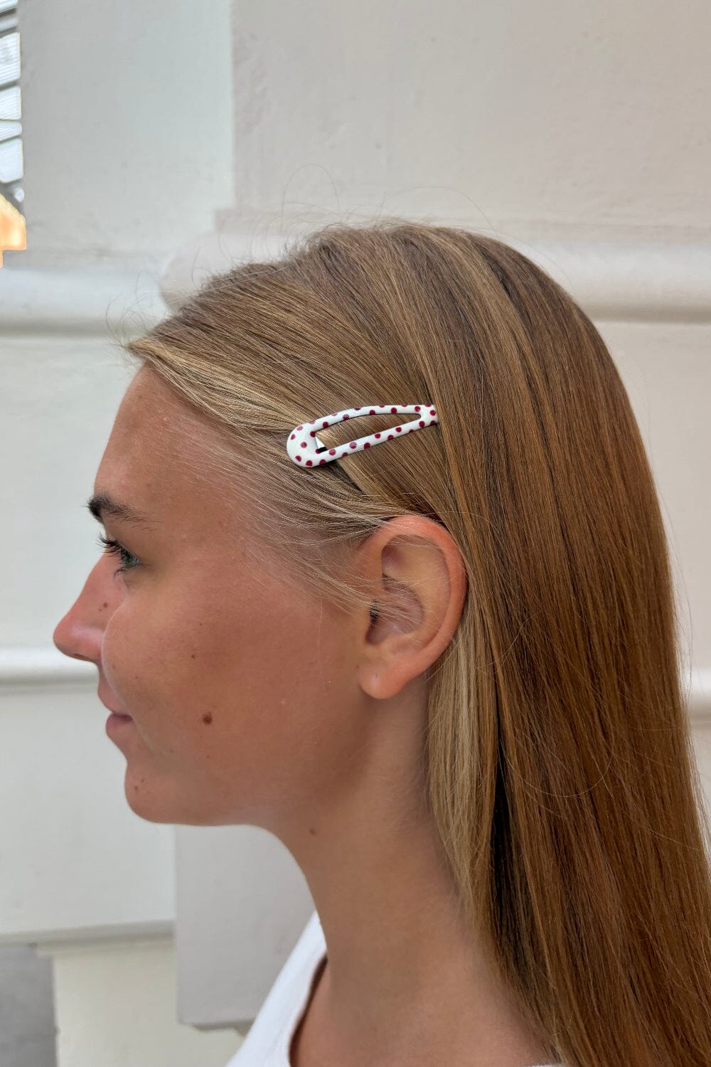 Polka Dot Hair Clips