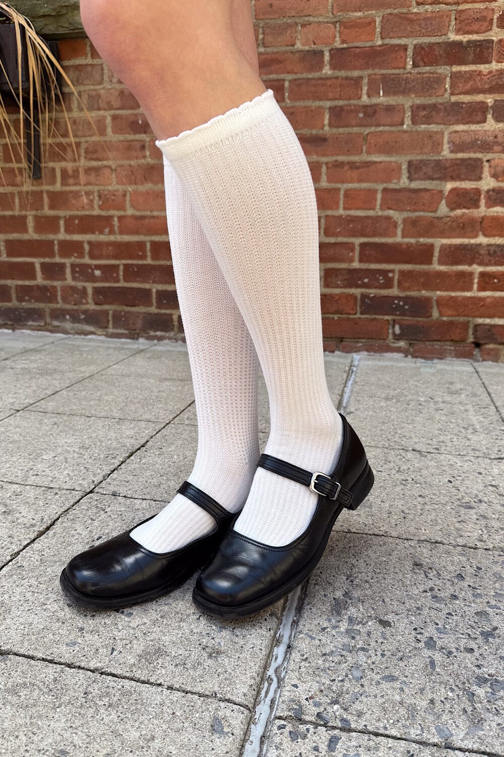 White Long Socks