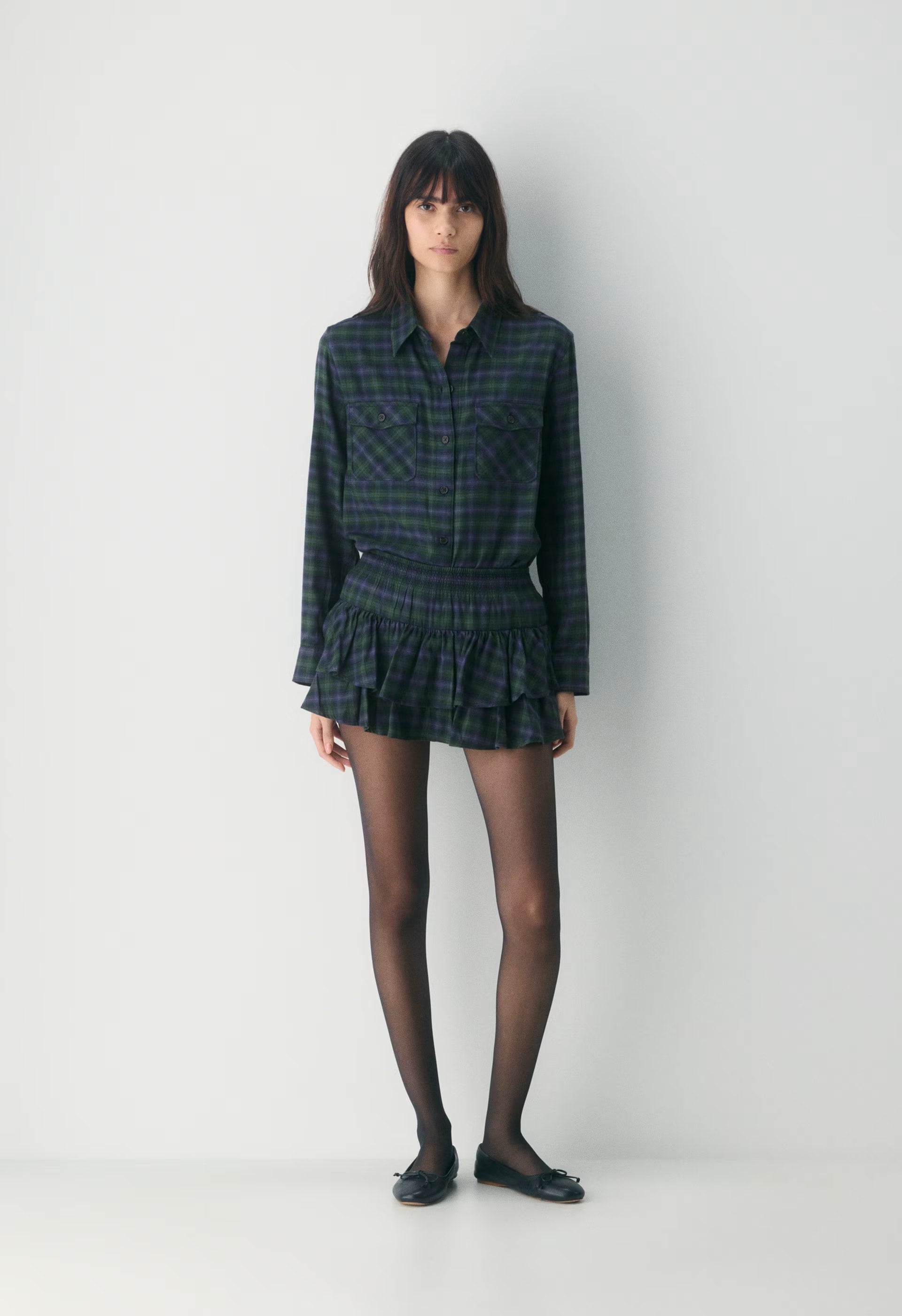 Maple Shirt - ANDERS CHK ADML/SCARAB