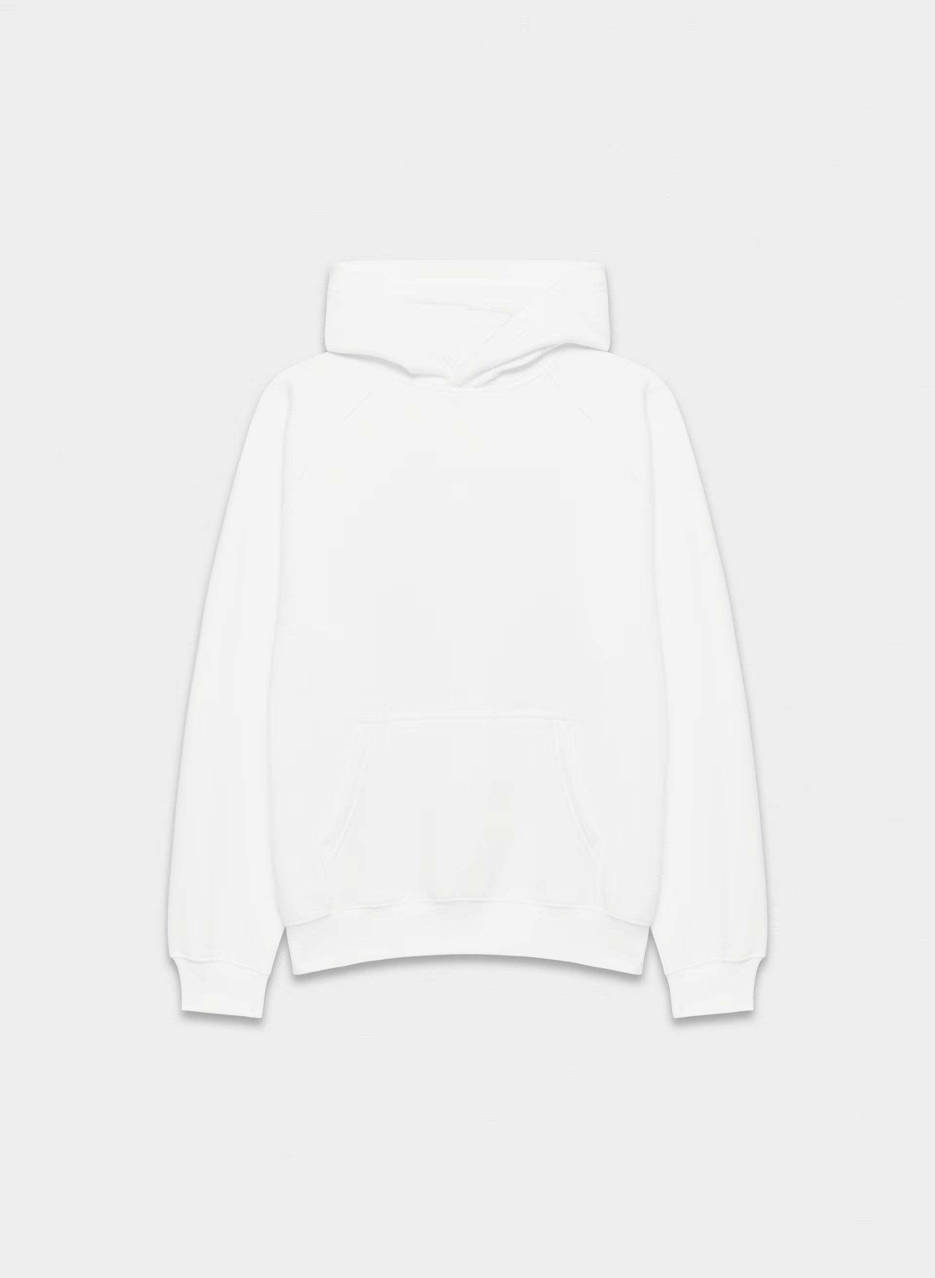 Cozy Sweatfleece Mega Raglan™ Hoodie - WHITE