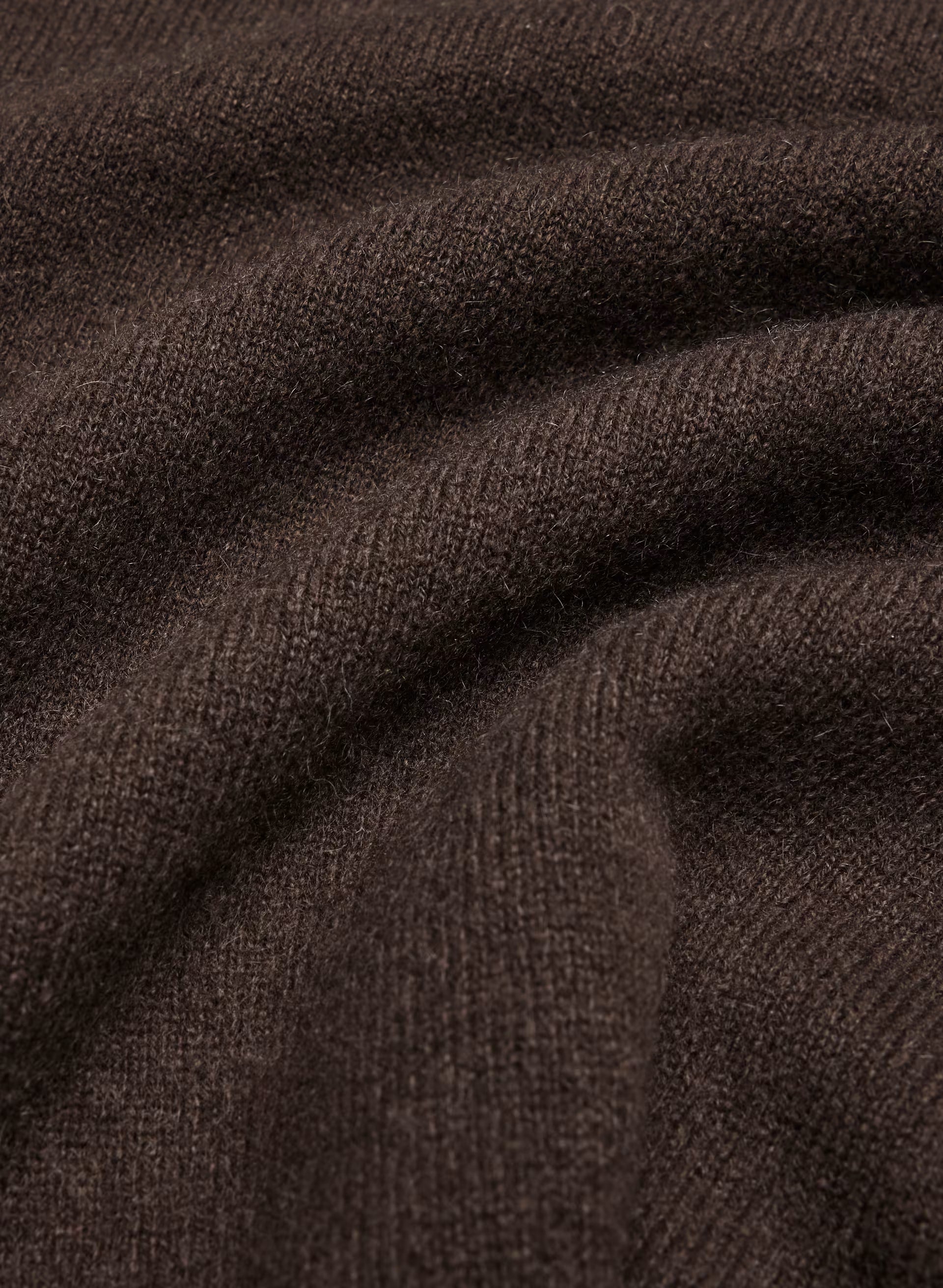 Bare Cashmere Bloor Sweater - RICH MOCHA BROWN