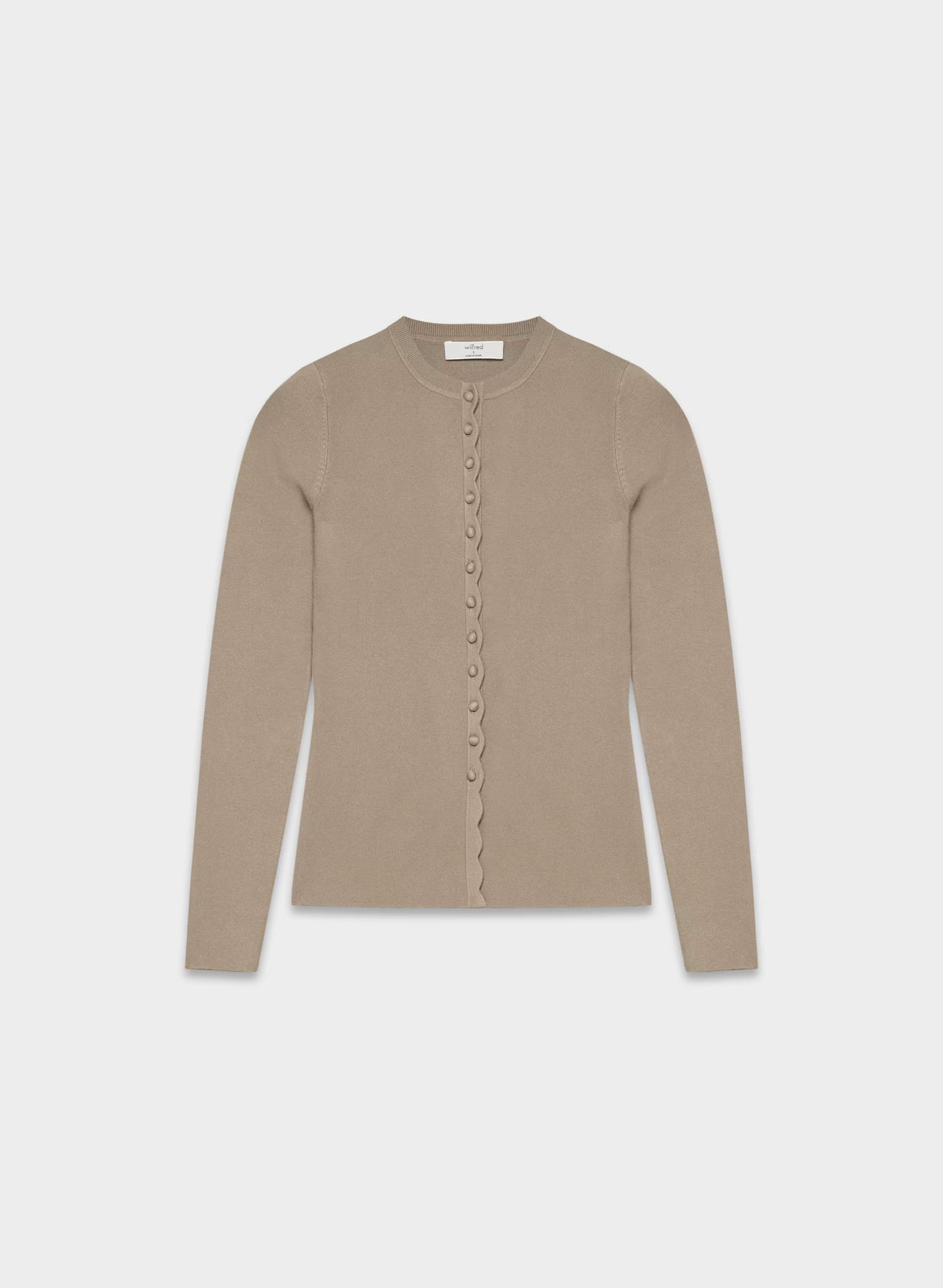 Shelly Cardigan - Wonder Yarn - NOMAD TAUPE
