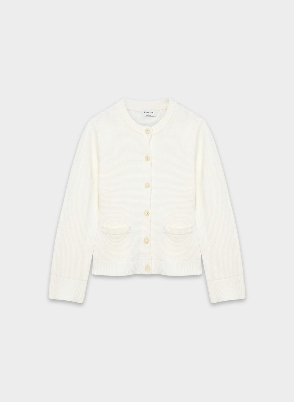 Meraki Merino Wool Cardigan - AVORIO