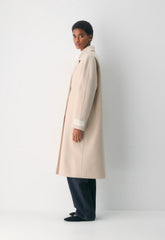 The Slouch™ Double-Faced Coat - Luxe (Re)Wool - MARCONA BEIGE
