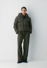 The Super Puff₂O™ Shorty - Rainstop™ - FLINT GREEN