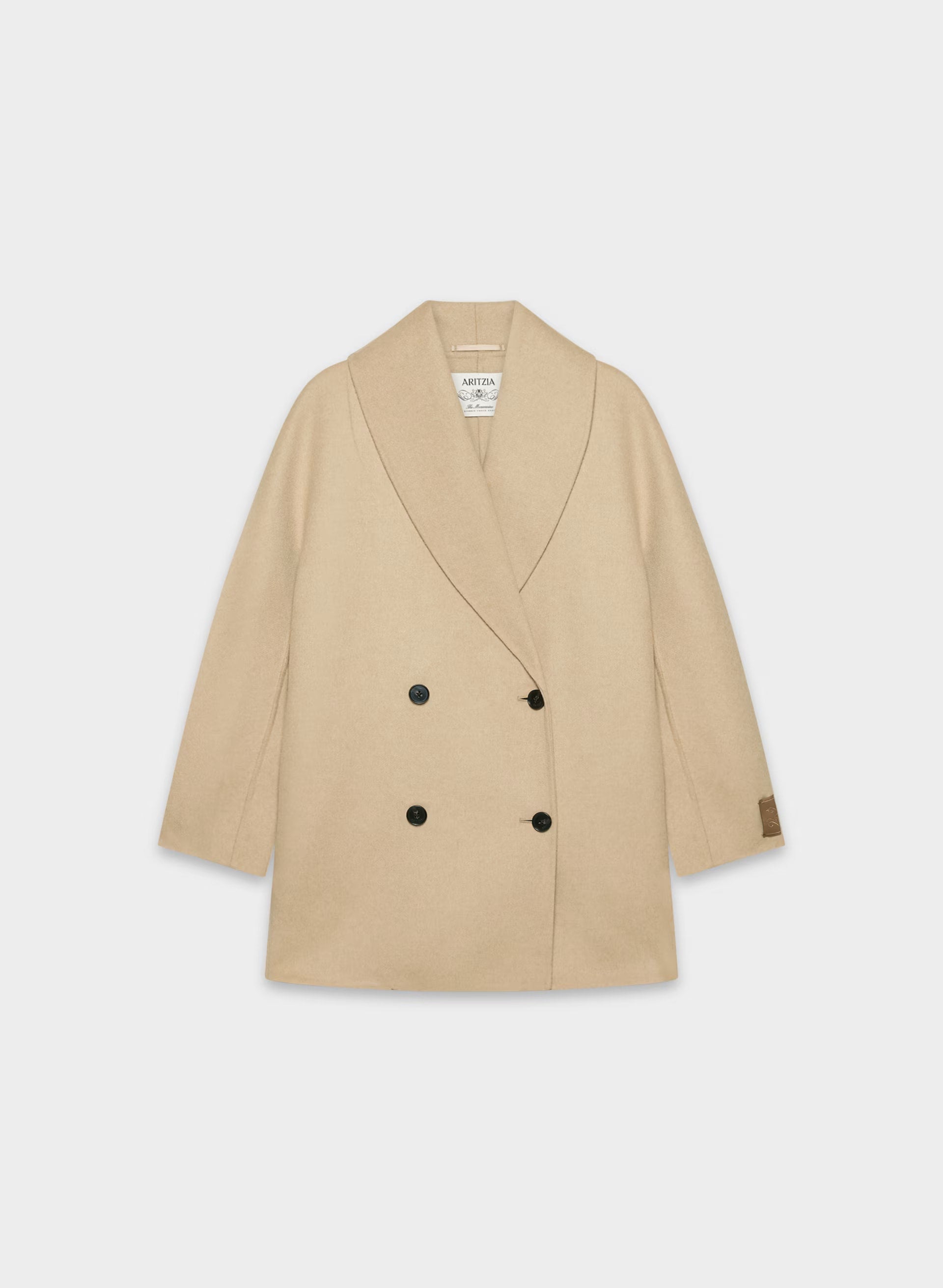 The Mezzanine Double-Faced Coat - Luxe (Re)Wool - GOLD CAMEL