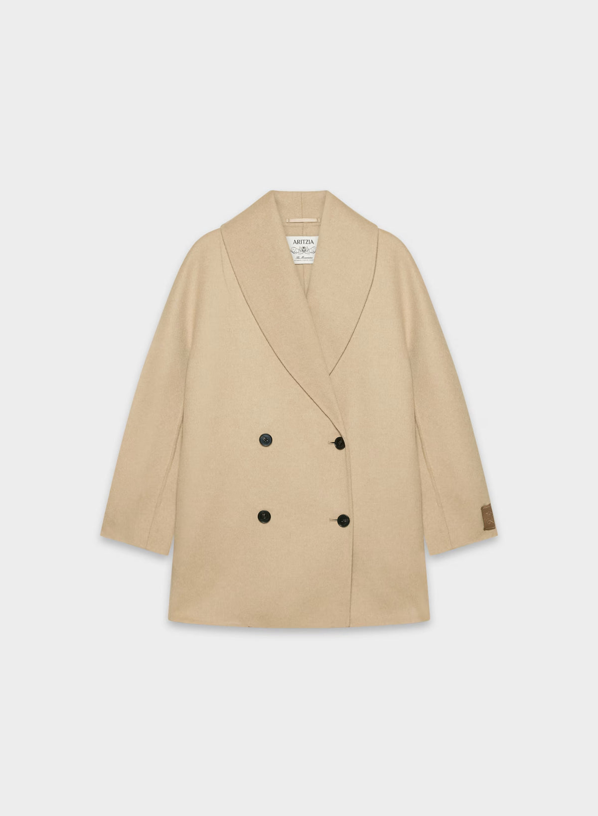 The Mezzanine Double-Faced Coat - Luxe (Re)Wool - GOLD CAMEL