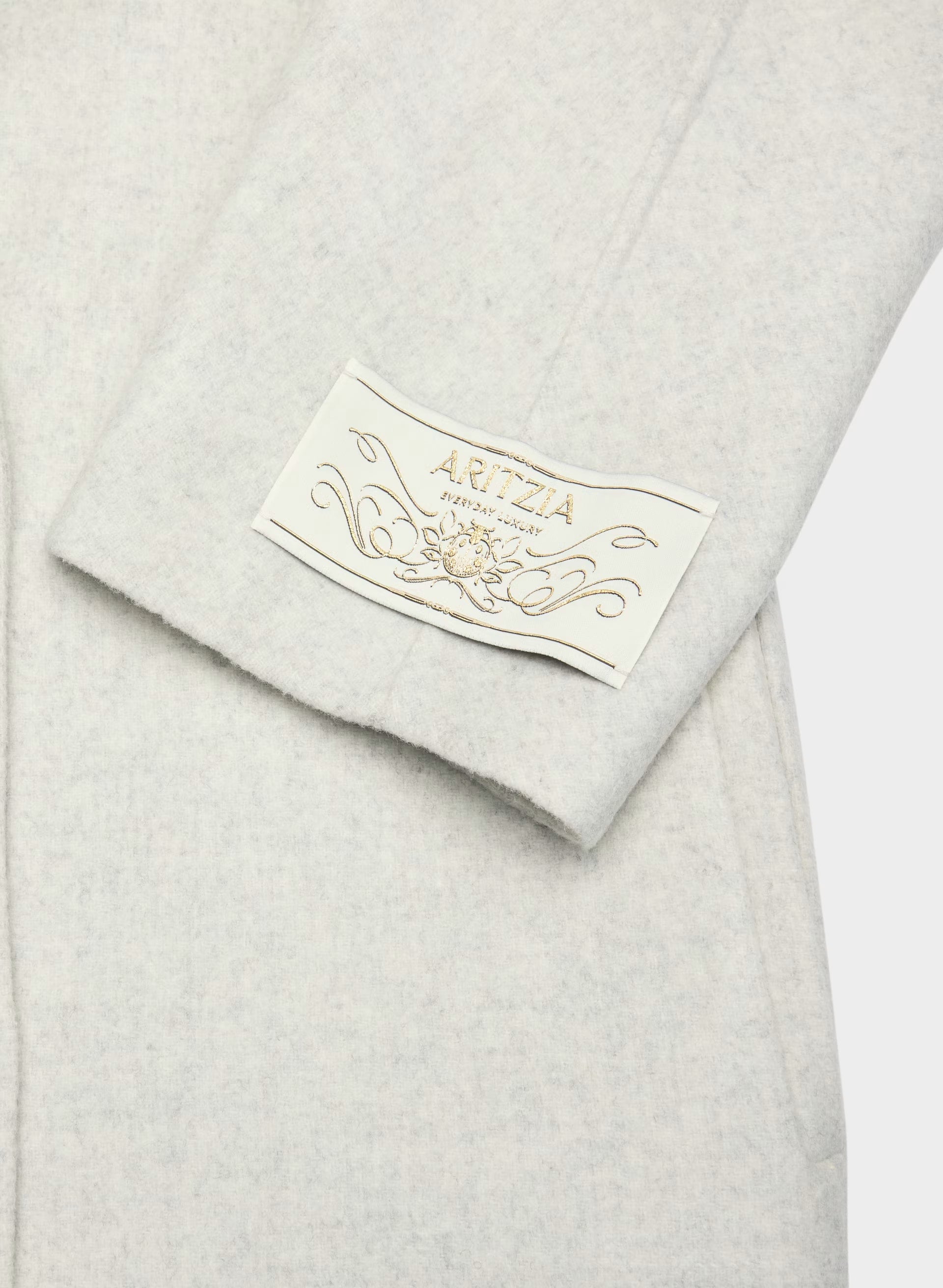 The Slouch™ Double-Faced Coat - Luxe (Re)Wool - HEATHER CARRARA GREY