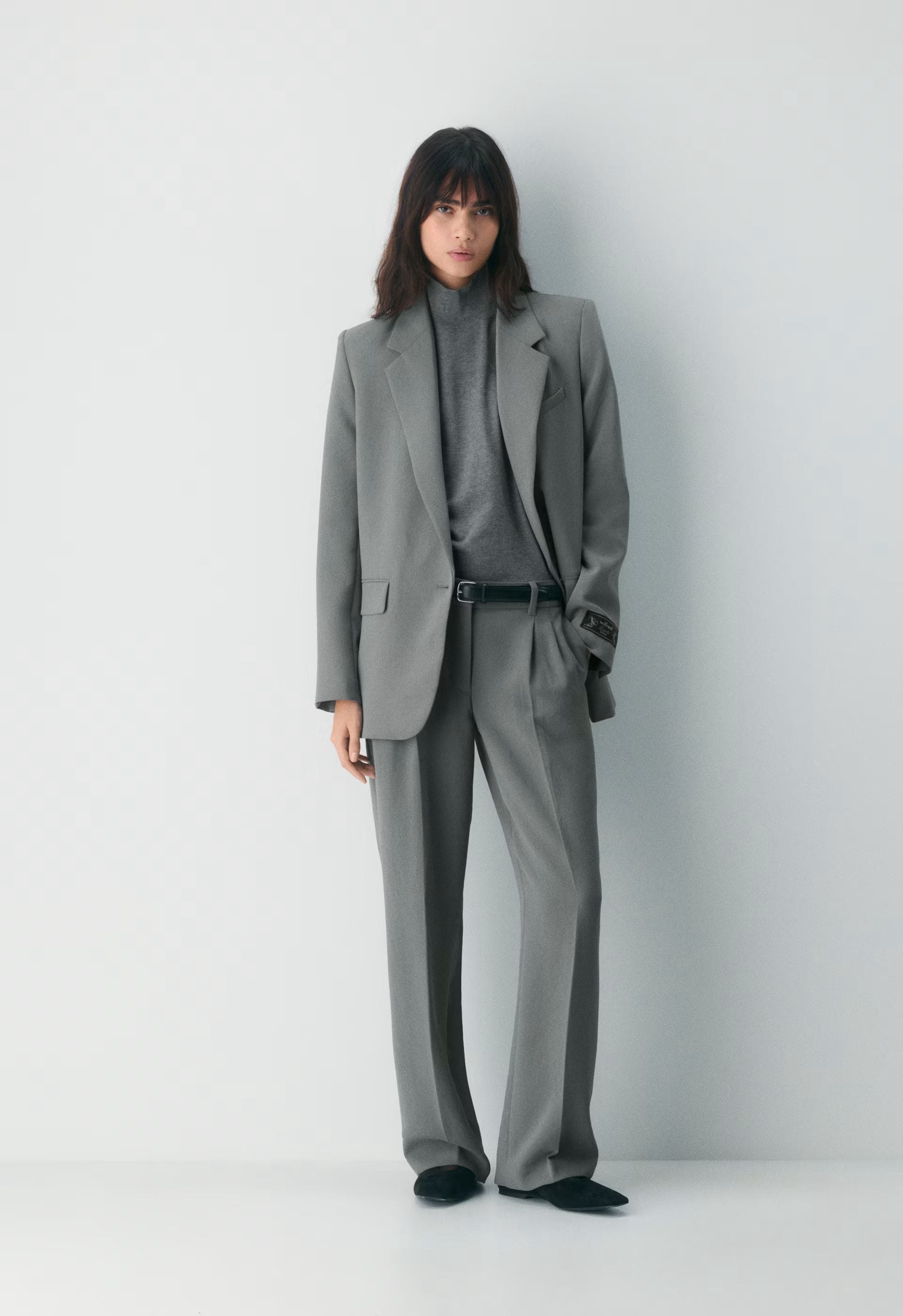 The Effortless Pant™ Lo-Rise - Crepette™ - DARK GREY
