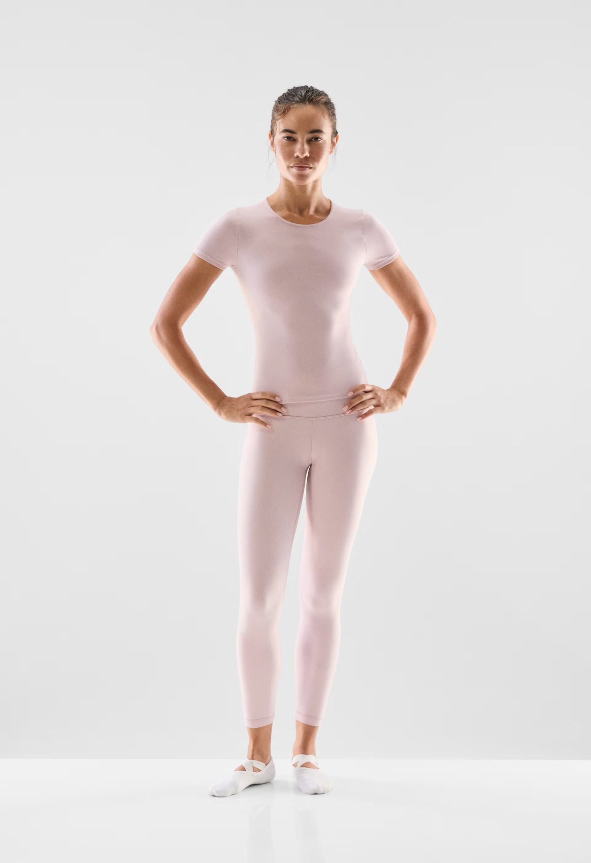 BUTTER Cheeky Hi-Rise 24" Legging - DUSTY PINK